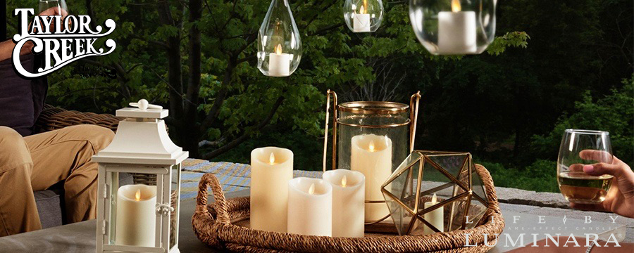 Taylor Creek Luminara Flameless Candles Home Decor Our Sophisticated Real Flame Effect Candles And Scents Deliver More Of Everything You Love About With The Added Benefits Safety Convenience